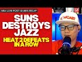 Suns vs Jazz | Heat Dropped 2 games in a row Powcast NBA Recap