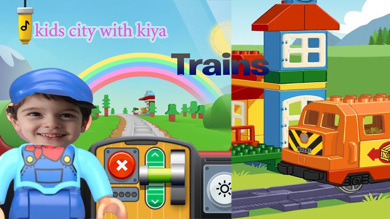 lego train videos for toddlers
