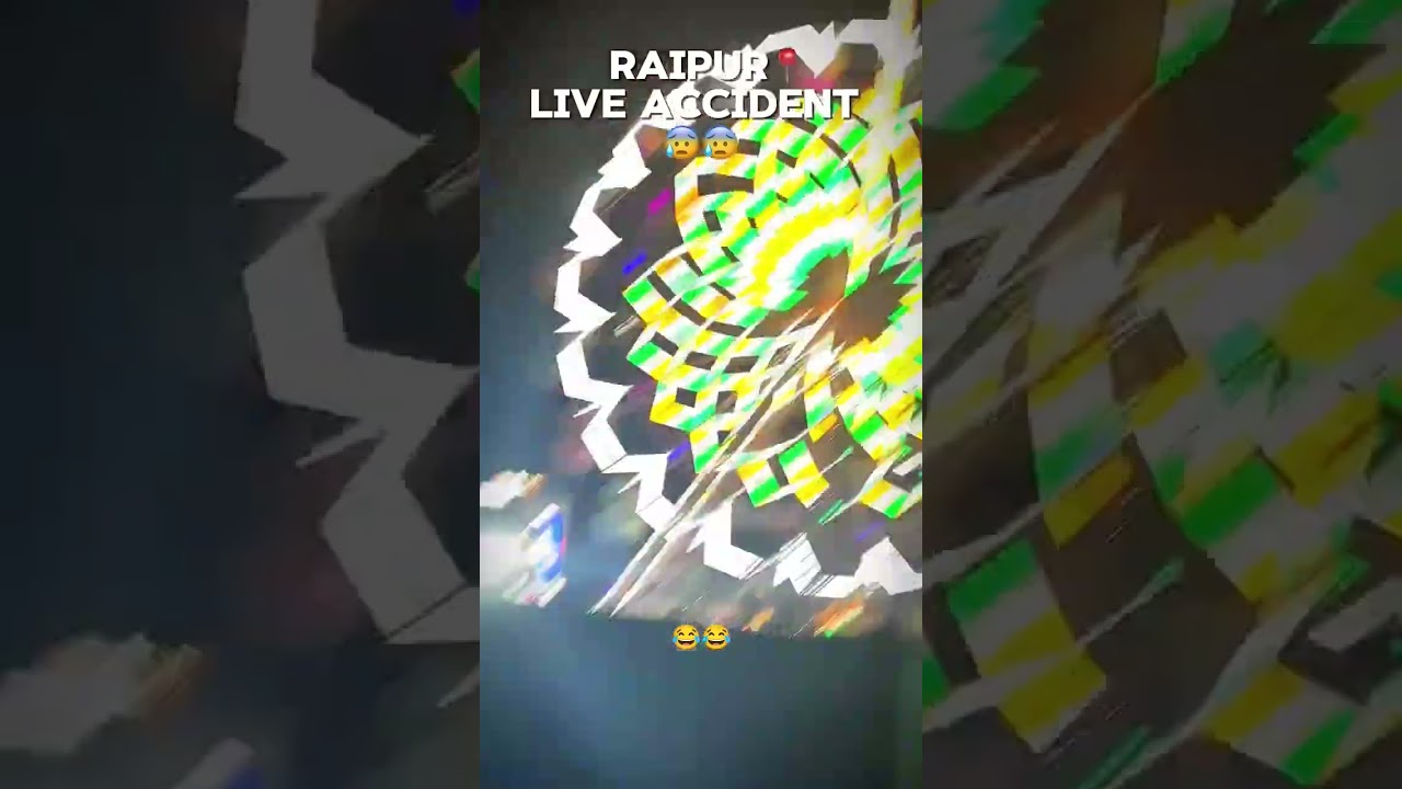 RAIPUR LIVE ACCIDENT 😰🥺 