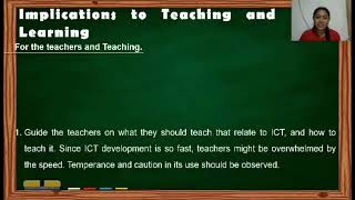 MODULE 2: ICT POLICIES AND ISSUES: IMPLICATIONS TO TEACHING AND LEARNING