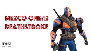 開封品　mezco one12 デスストローク Mezco Toyz 1/12 Collective Marvel Dc Deathstroke Action Figure