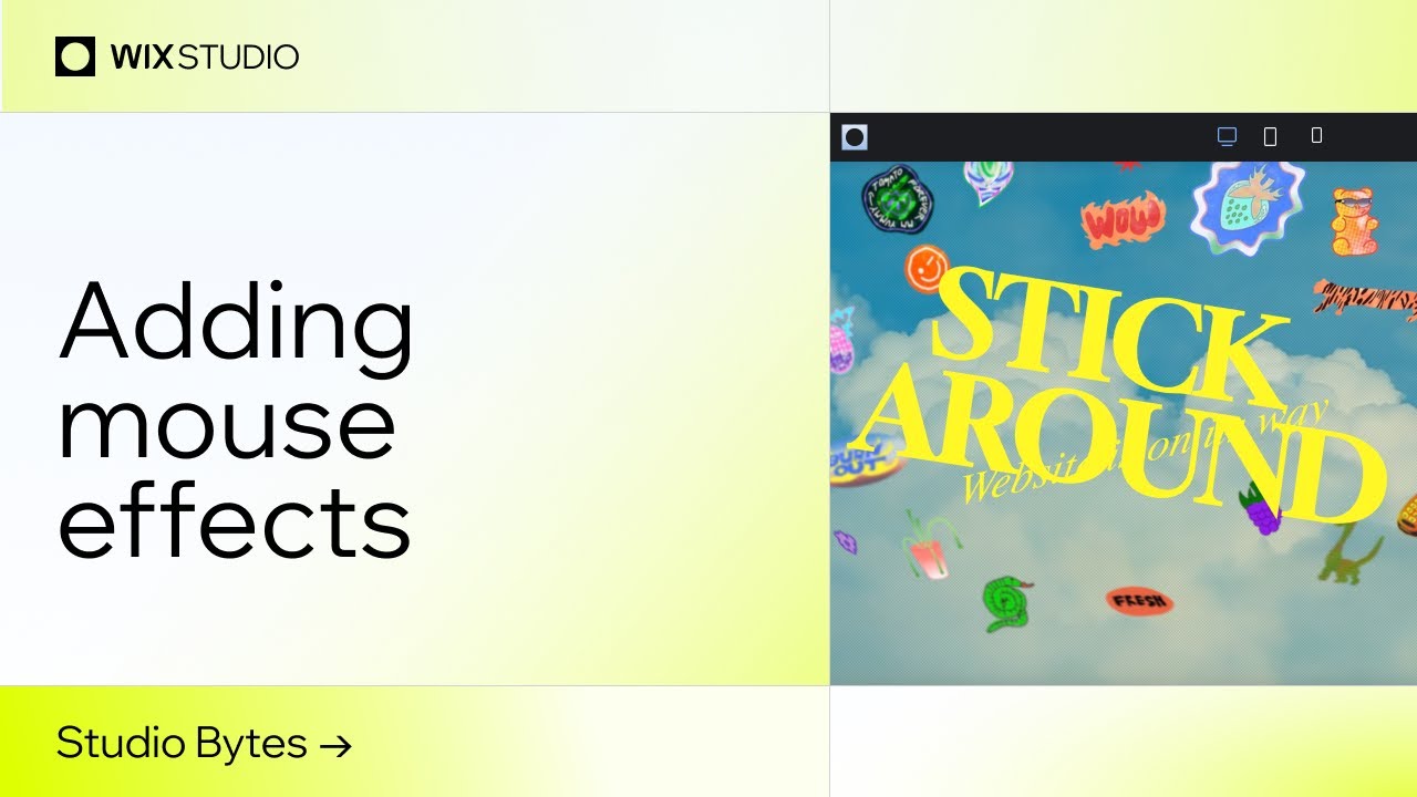 Bring elements to life with mouse effects | Wix Studio