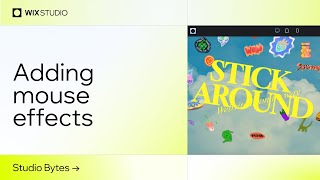 Bring elements to life with mouse effects | Wix Studio