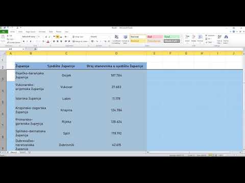 Video: Kako Zamotati Riječi U Excel