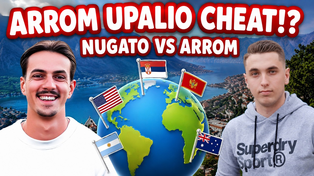 ARROM CITUJE!? NUGATO VS ARROM GEOGUESSR