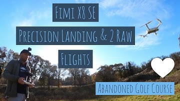 Fimi X8 SE -  Precision Landing - Handcatch - 2 Raw Flights