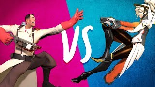Medic vs Mercy - Who Does More Healing?
