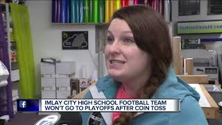 Imlay City High School football team won't go to playoffs after coin toss screenshot 2