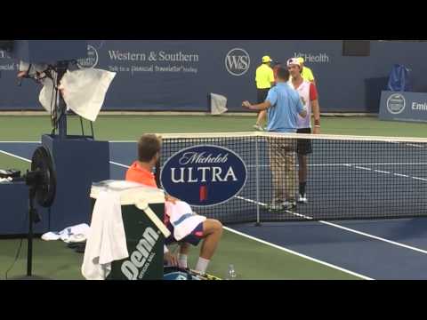 Kokkinakis-Harrison dust-up in Cincinnati