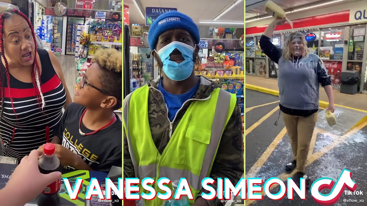 Vanessa Simeon's FUNNIEST Gas Station TikToks That Will Leave You LAUGHING!