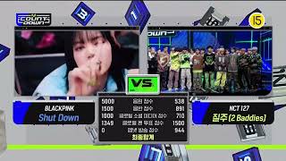 Shut Down 2nd Win on Mcountdown 22092022