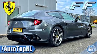 ОБЗОР FERRARI FF / 322 км/ч на АВТОБАНЕ [БЕЗ ОГРАНИЧЕНИЯ СКОРОСТИ] от AutoTopNL