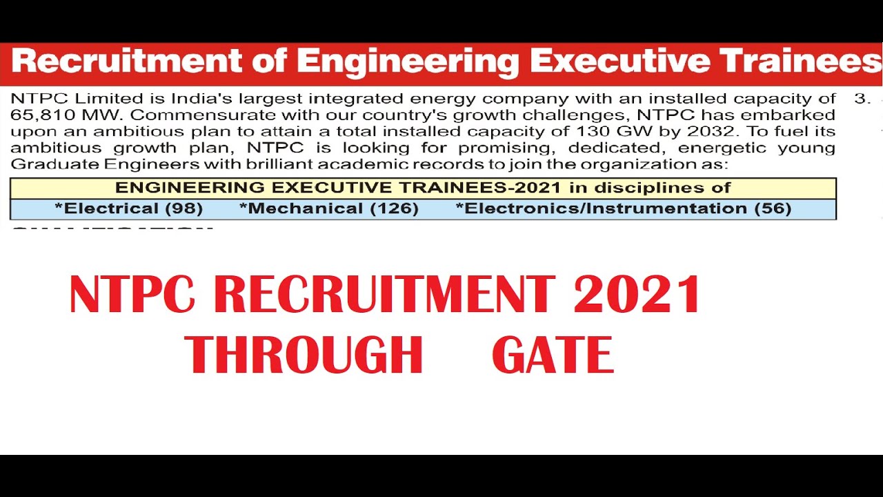 RAILWAY NTPC EXECUTIVE ENGINEER TRAINEE RECRUITMENT 2021