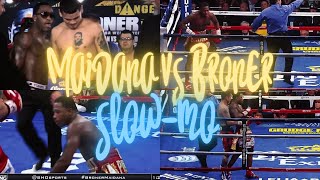 Marcos Maidana vs Adrien Broner - Satisfying Slowmo Punches by Maidana