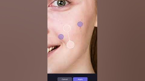 How to Remove acne and blemishes using LightX Photo Editor for iOS