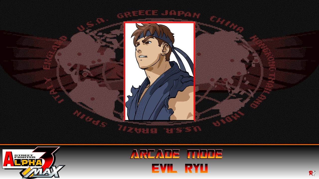 Evil Ryu - Characters & Art - Street Fighter Alpha 3