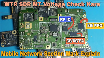Mobile Network Section Tressing कैसे करे | 4G No Service Solution | Wtr Voltage & PFO 2G/3G Explain