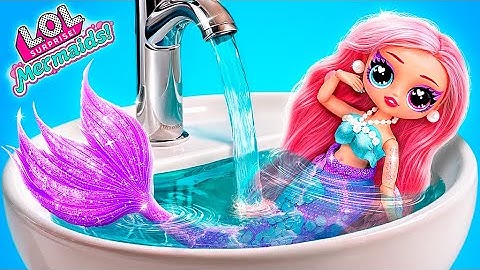 Little Mermaid Grows Up! DIY LOL OMG
