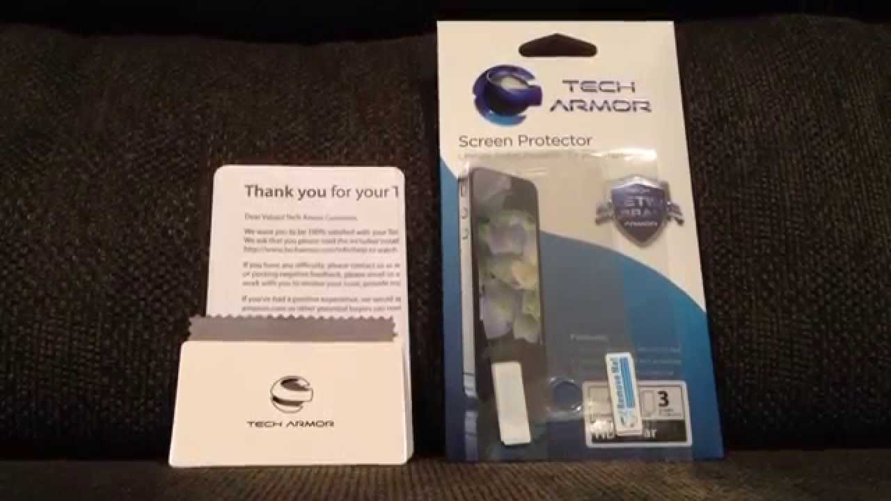 Tech Armour: HD Clear Screen Protector Review