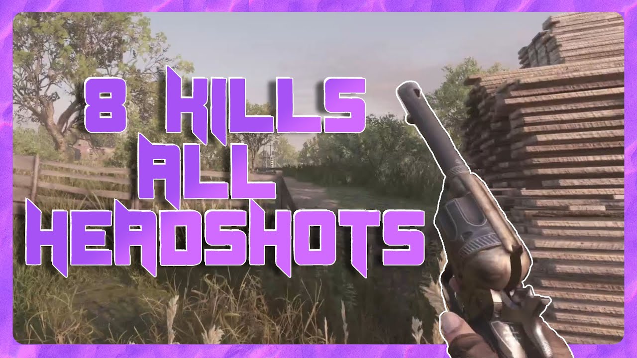 Using the Pax as a PRIMARY | 8 Kill Duo vs Trios Hunt Showdown Gameplay ...