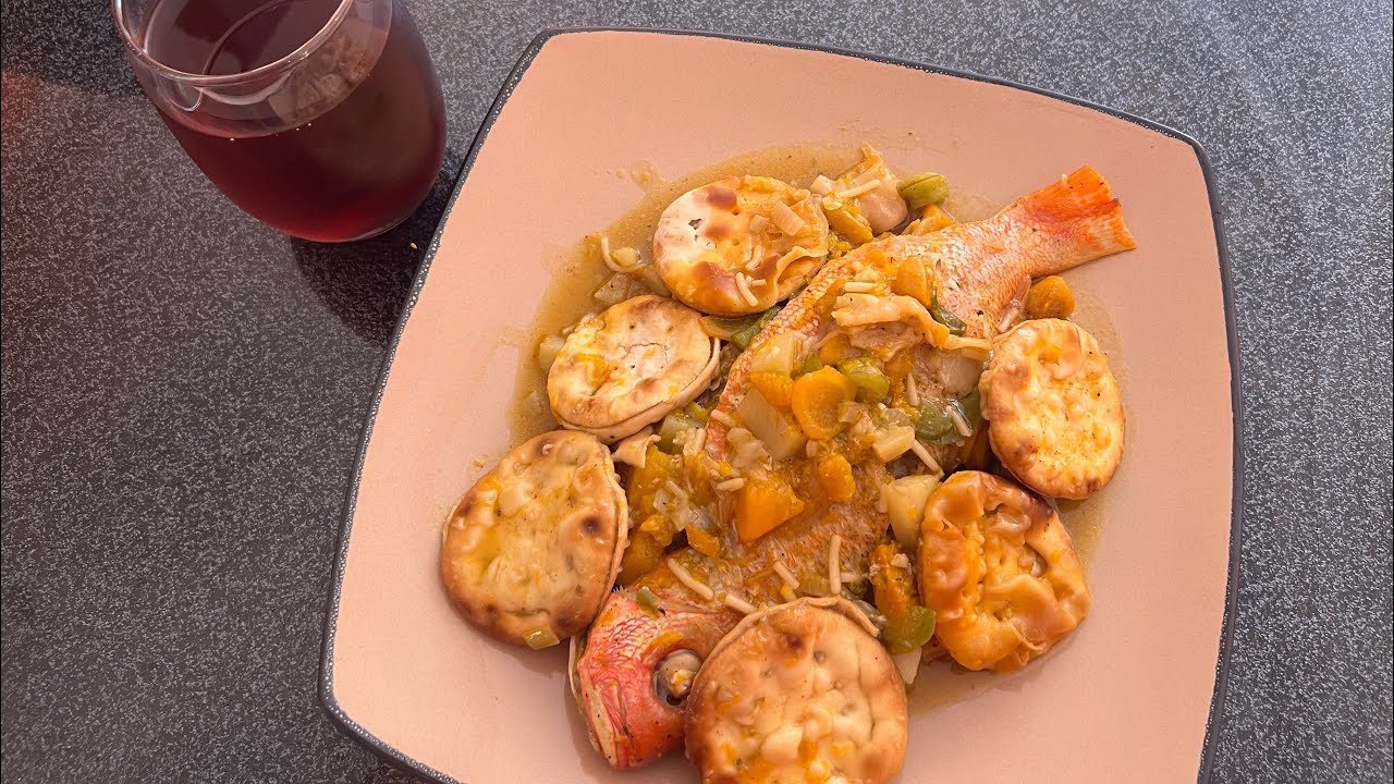 Steam fish and crackers(recipe) YouTube