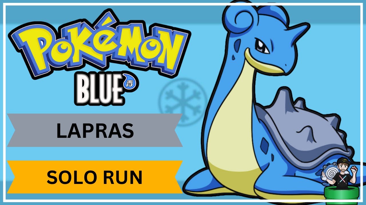 How Fast Can You Beat Pokémon Blue with ONLY Lapras? | Best Ice-Type Challenge Ep. 4