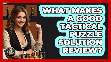 What Makes A Good Tactical Puzzle Solution Review?