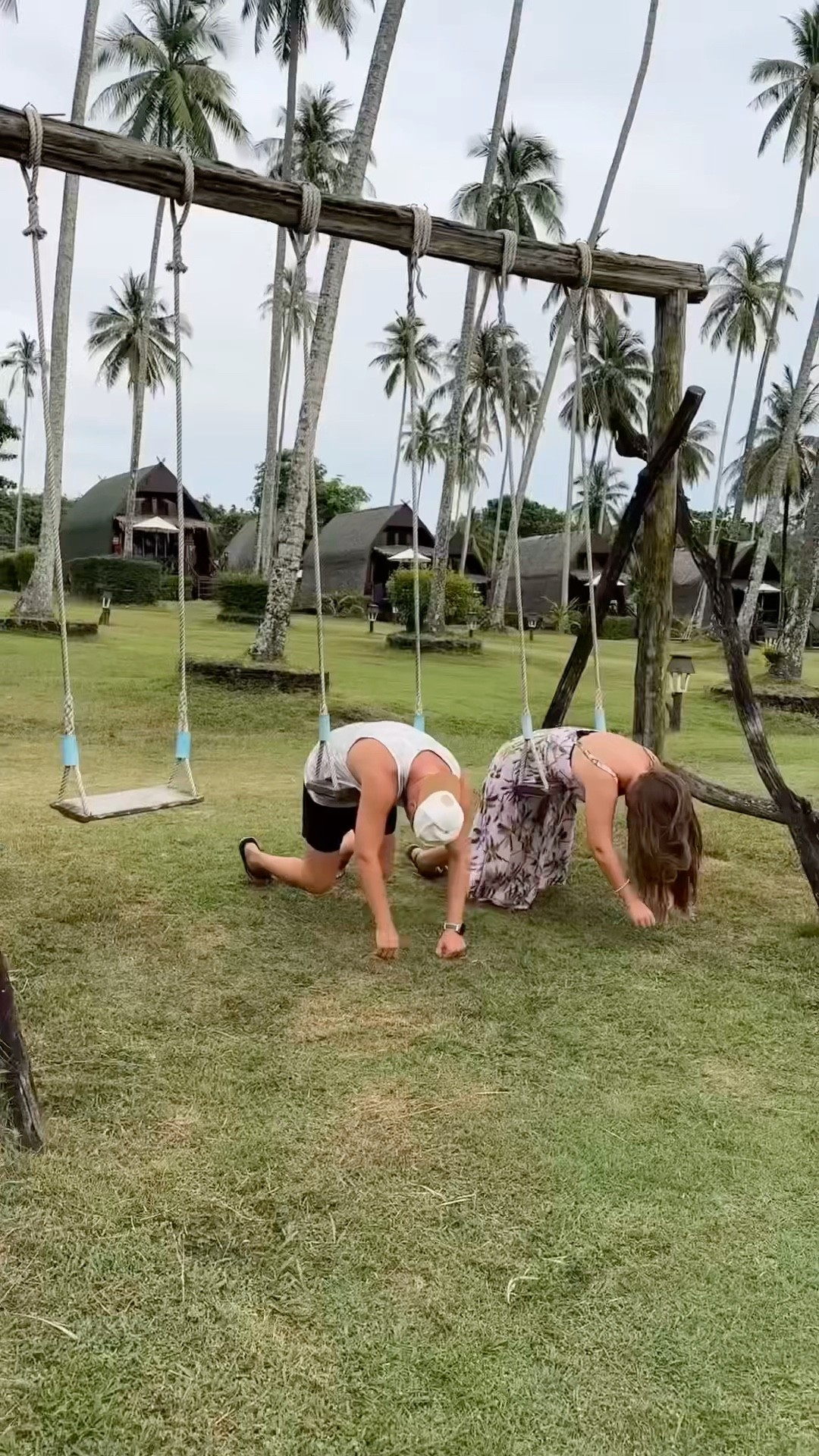 What is the right way to ride a swing?
