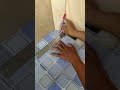 easy way to form ceramic tiles in corners #ceramics #howto