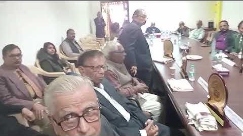 Prof Neelam Srivastava SCC Member speak @105th  AGM