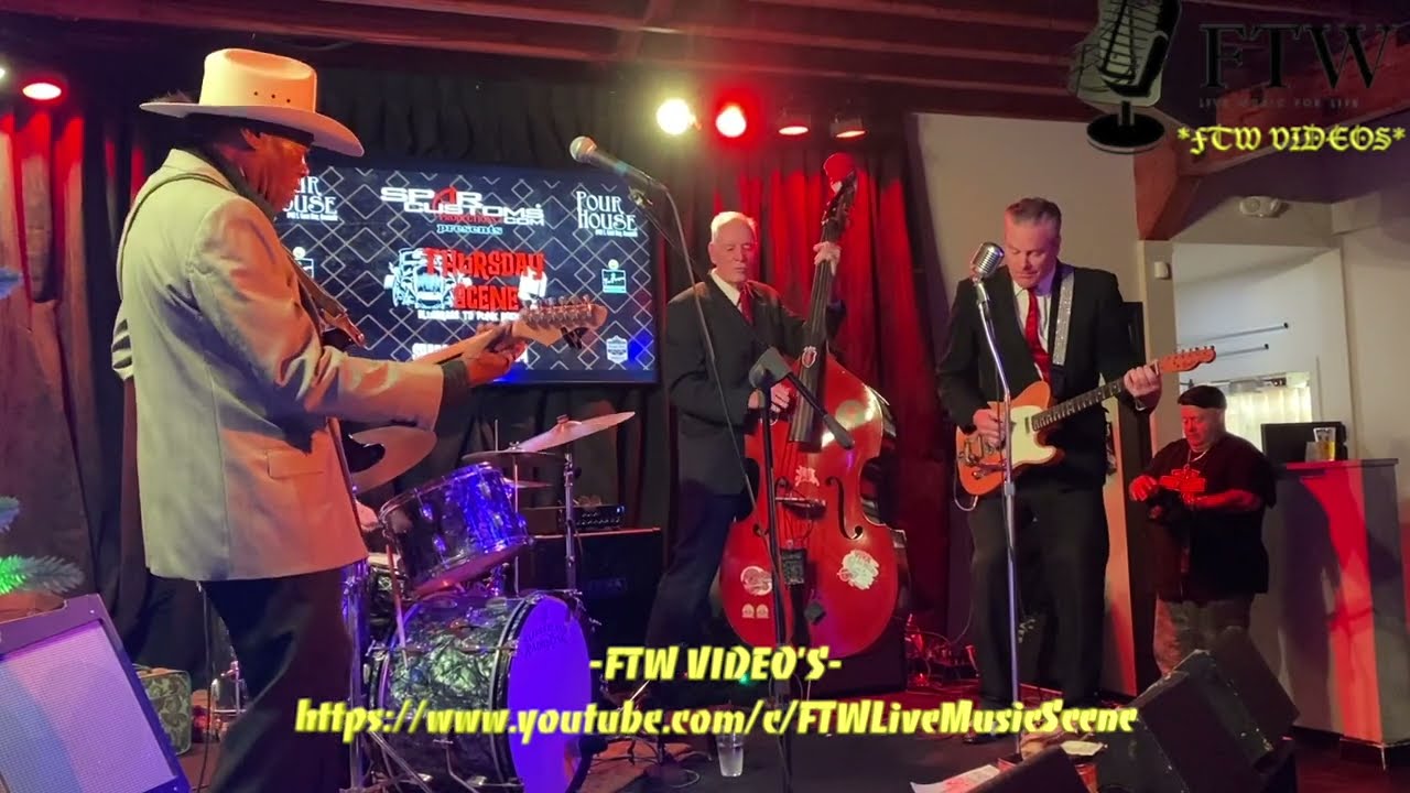 Will Glover & The Rockabilly all stars / Pressure / Pour House:  CA 12/12/24