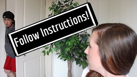 How hard is it to follow instructions?