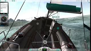 Can You Survive This Crazy Storm in eSail V3?