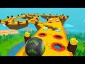 Going Balls most satisfying rolling balls level fast run ASMR walkthrough gameplay run 