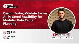 AI-Powered Data Center Planning | Faster Feasibility & Early Validation | VBS Webinar
