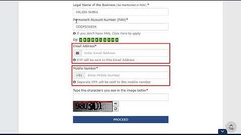 GSTN Official Guide for Applying for GST Registration PART A