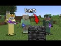 Minecraft Manhunt ama Ben RASTGELE Bloklara DÖNÜŞEBİLİYORUM...