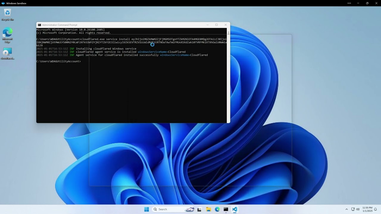 tunnel zero trust cloudflare | windows sandbox