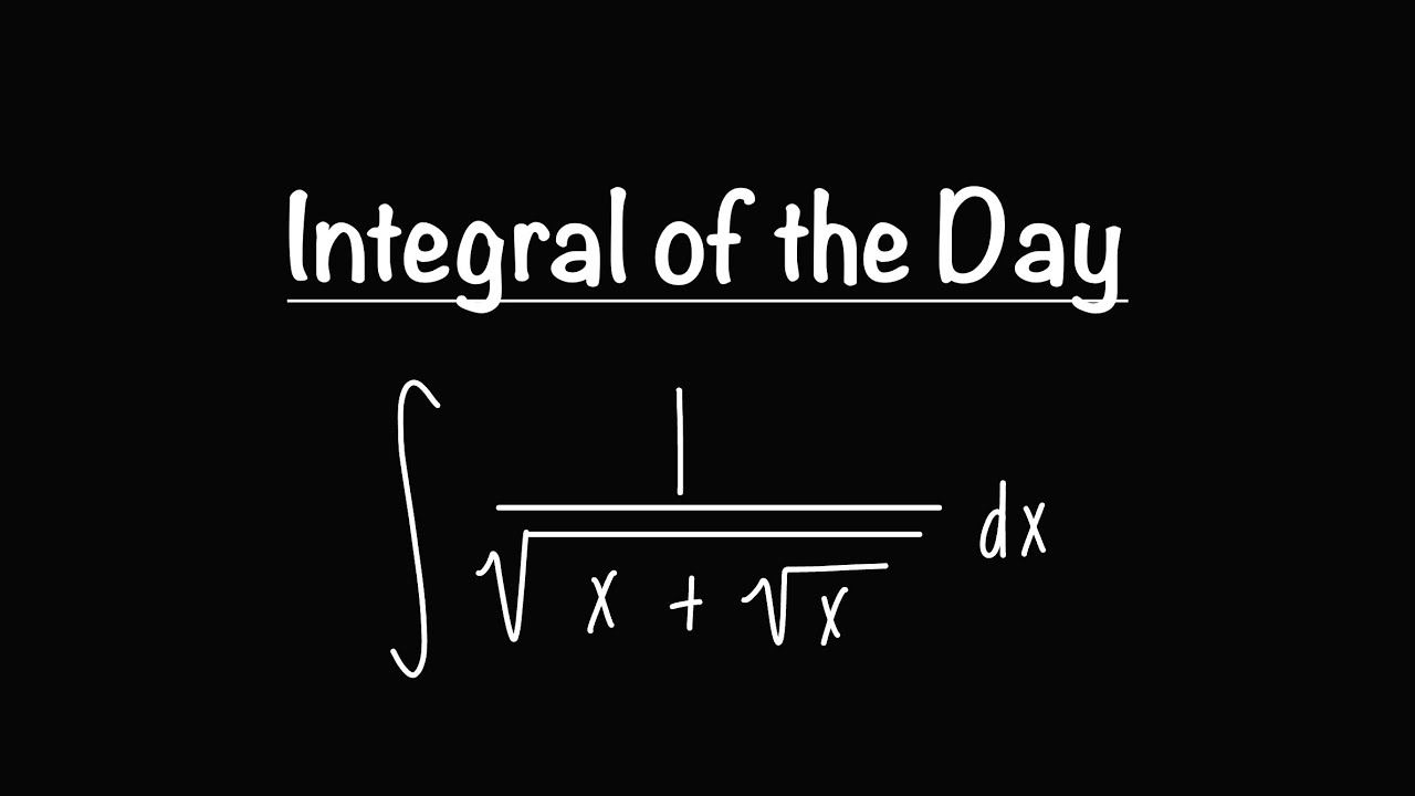 Integral of the Day | 1.22.26 | Looks Simple, Requires Multiple Substitutions