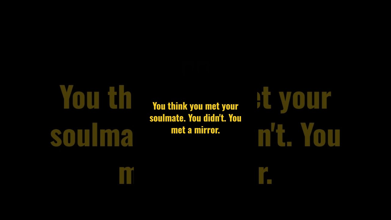 The Mirror Trap: Why You Fell for a Reflection, Not a Soulmate