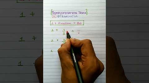 Fraction Simplification In Seconds | Math Trick | #shorts #mathtrick | Maths Trick | Fraction Tricks