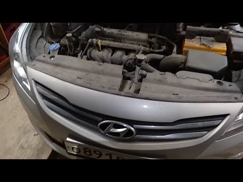 Hyundai solaris замена датчика каленвала