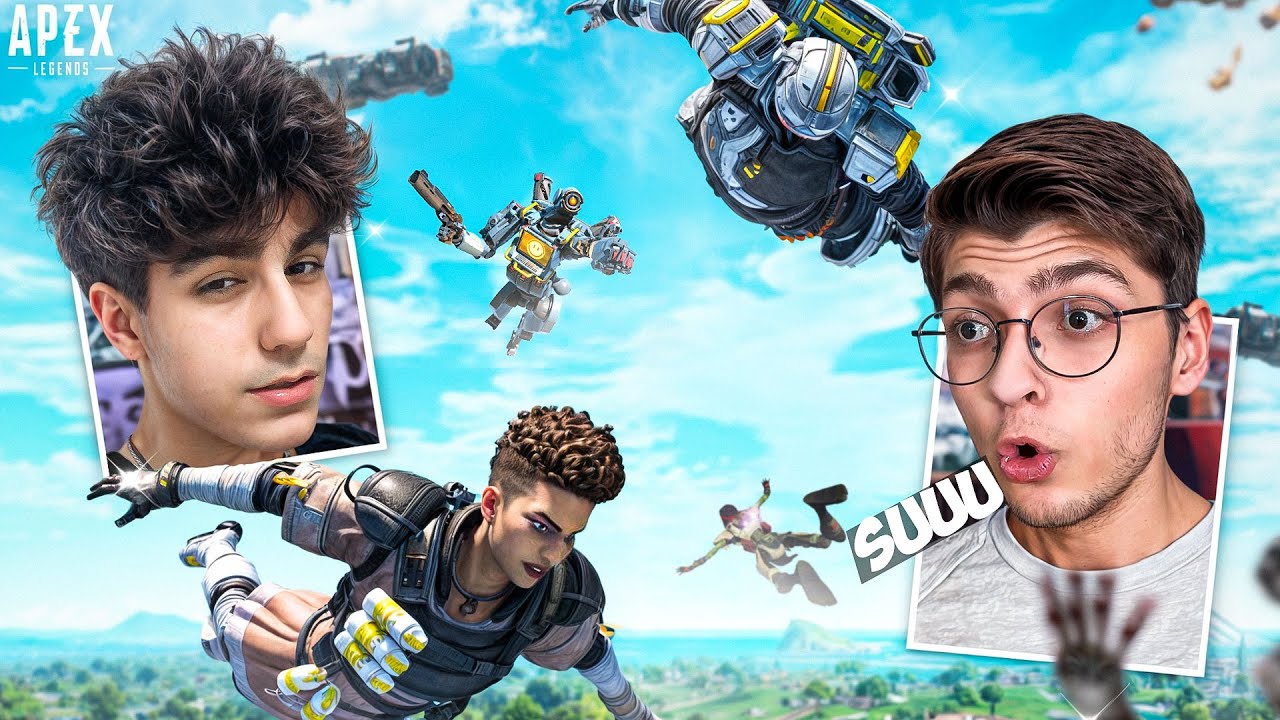 با دوستم اپکس لجندز بازی کردیم ( کلی خندیدیم ) |‌ We Won Our First Game (APEX LEGENDS)