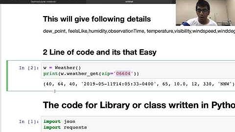 Smart Library for Getting Weather Details for Free using Python