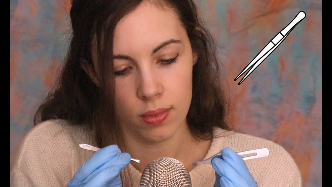 ASMR - The Sleepiest Triggers - Doing Your Eyebrows Tweezing, Shave & Groom