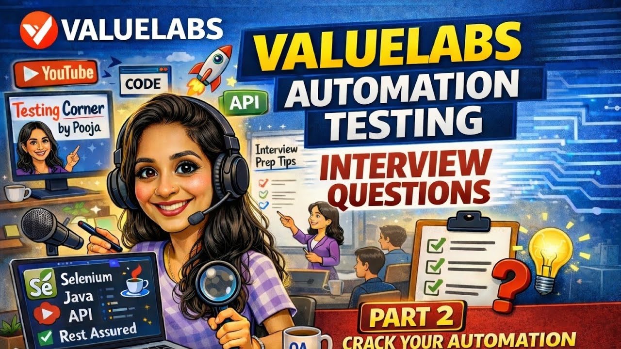 ValueLabs Automation Interview Questions | Selenium | JAVA | Real Time ...