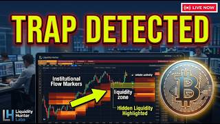 ⚠️ Liquidity Hunter: Bitcoin Liquidity Sweep Confirmed | Whales Active