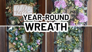ALL YEAR-ROUND WREATH How To Use the Same Wreath All Year Round