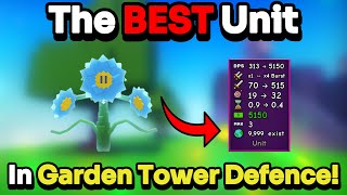 Is The Multisawflower The BEST Unit In Garden Tower Defence?! screenshot 4