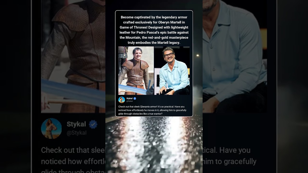 Unleash the Secrets Behind Oberyn Martell's Custom Lightweight Armor in Game of Thrones!